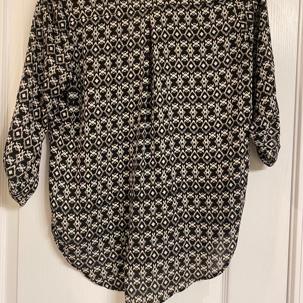 Aztec Flowy Blouse - Picture 4 of 4